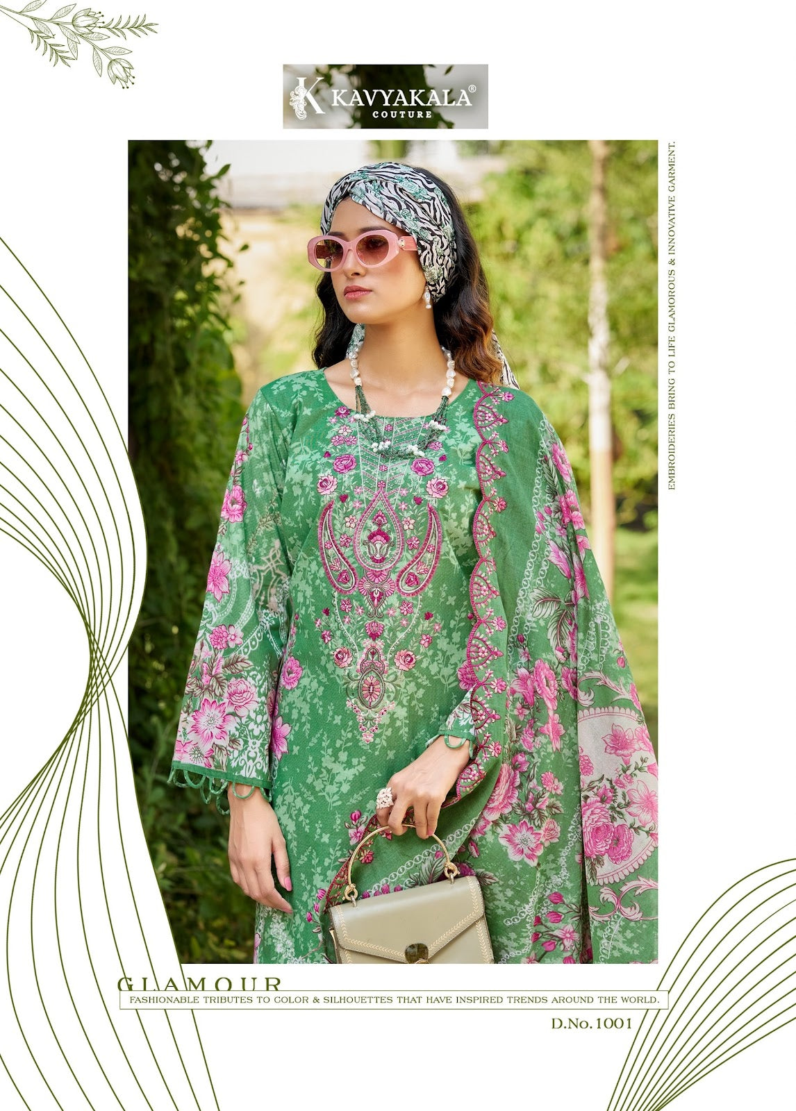 Anarkali Vol 25 Kavyakala Lawn Cotton Karachi Salwar Suits Supplier Ahmedabad