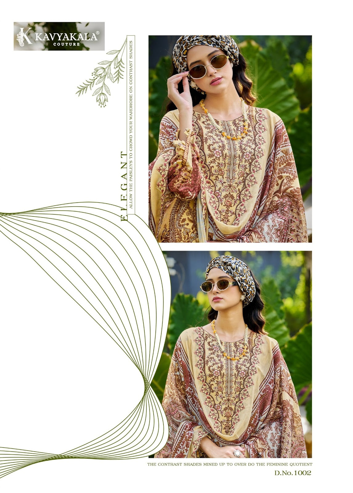 Anarkali Vol 25 Kavyakala Lawn Cotton Karachi Salwar Suits Supplier Ahmedabad