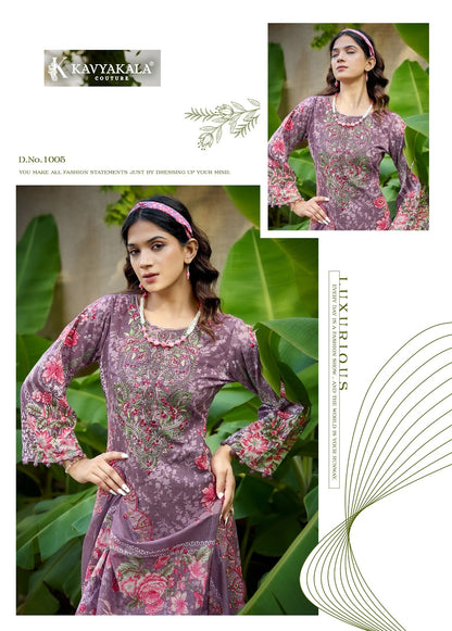 Anarkali Vol 25 Kavyakala Lawn Cotton Karachi Salwar Suits Supplier Ahmedabad
