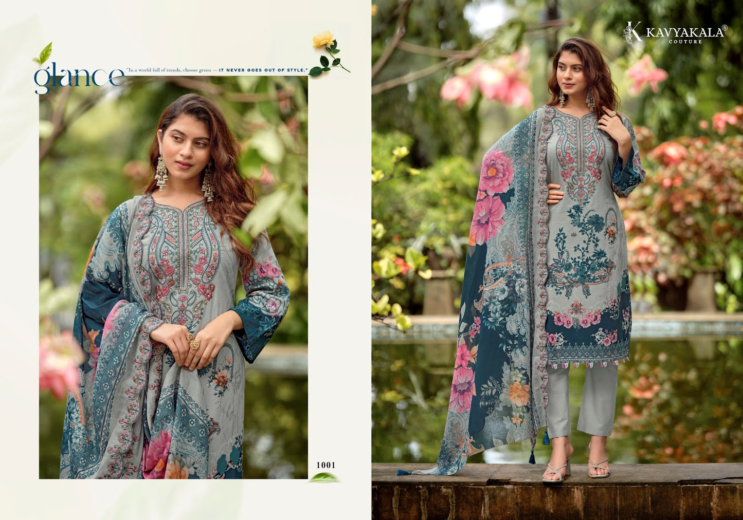 Anarkali Vol 26 Kavyakala Lawn Cotton Karachi Salwar Suits Wholesaler India