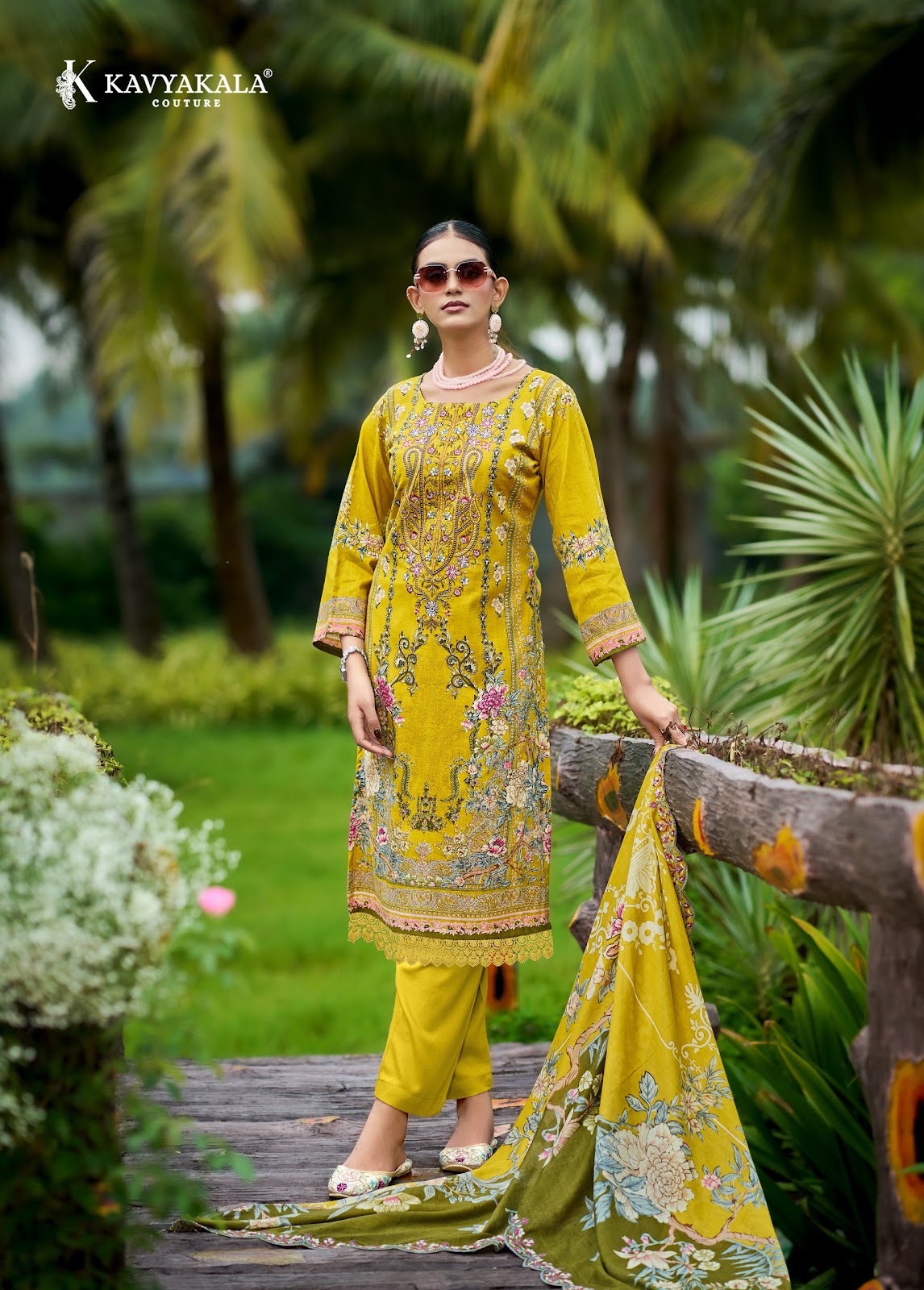 Anarkali Vol 28 Kavyakala Lawn Cotton Karachi Salwar Suits Supplier Ahmedabad