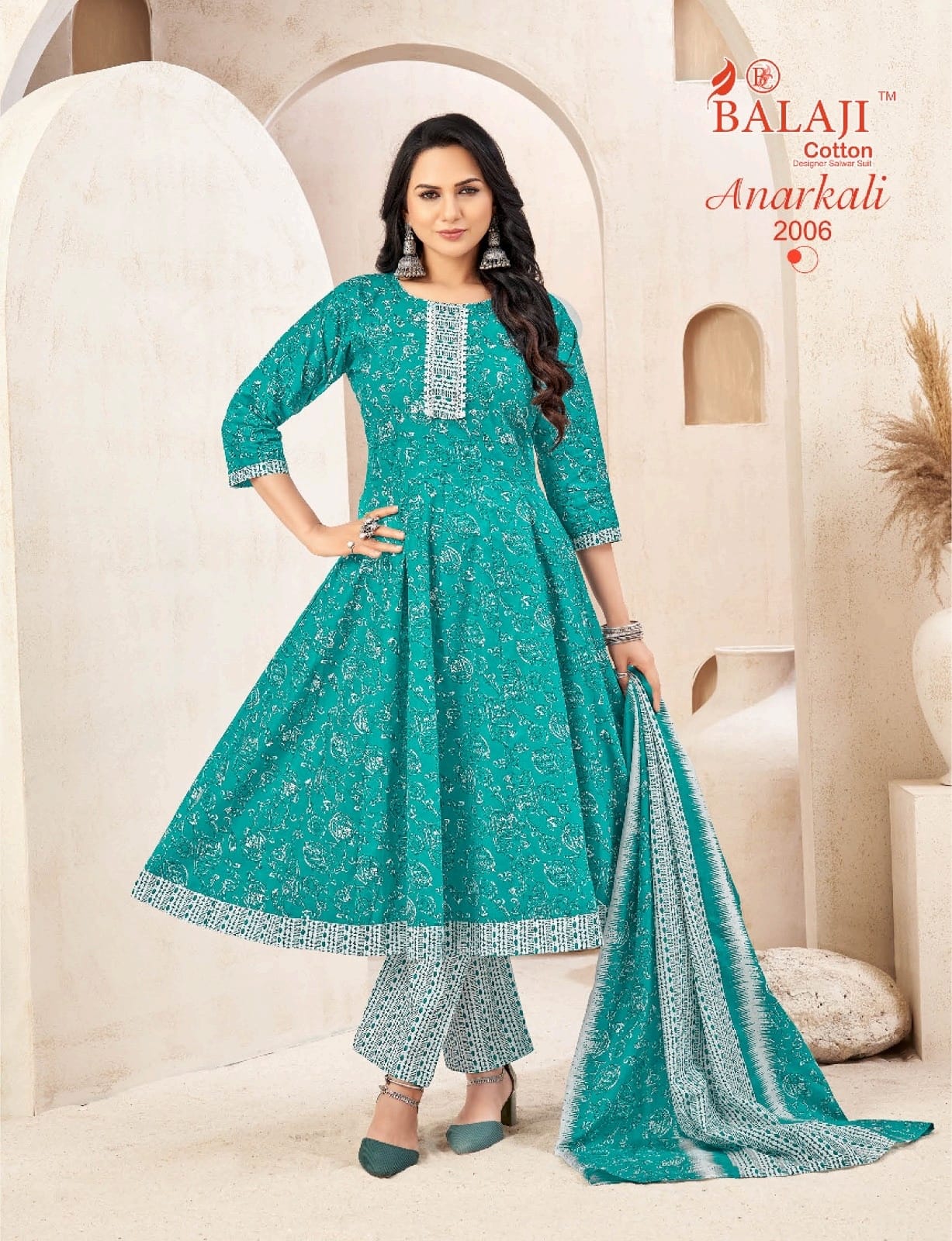 Anarkali Vol 2 Balaji Readymade Suits Wholesaler Ahmedabad
