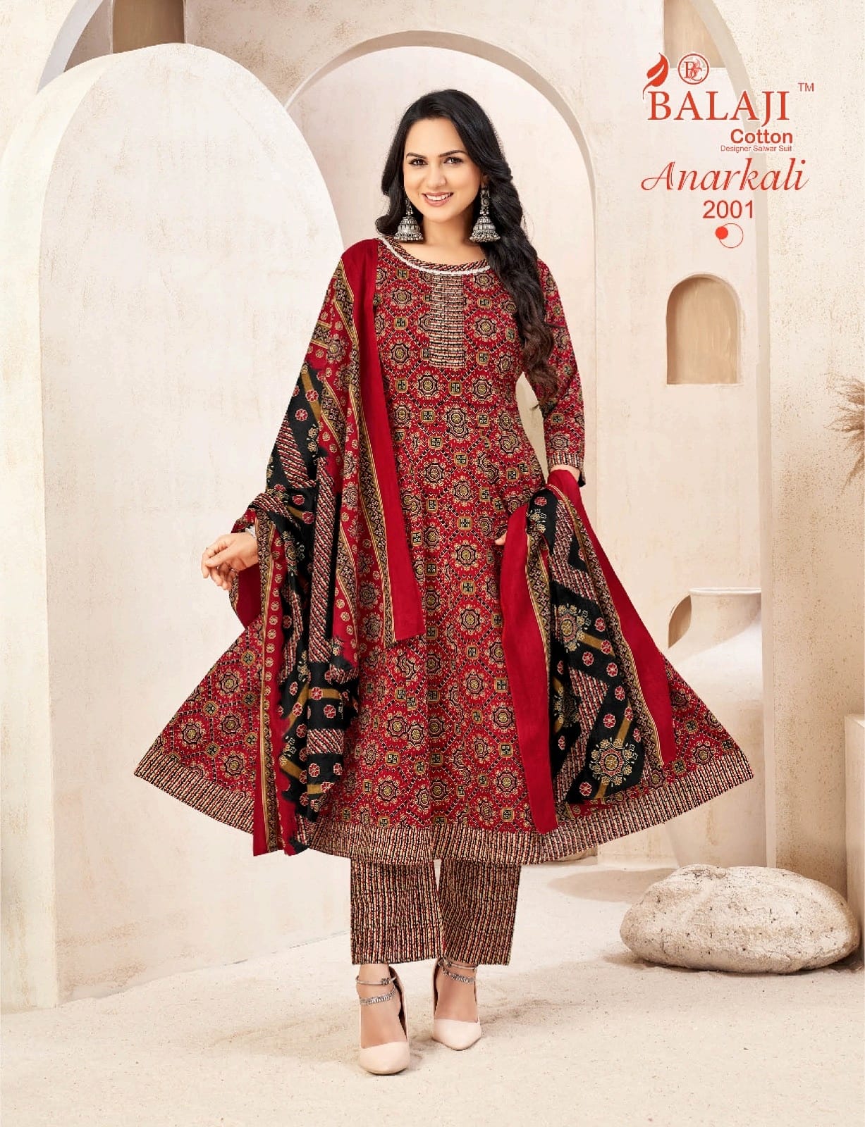 Anarkali Vol 2 Balaji Readymade Suits Wholesaler Ahmedabad