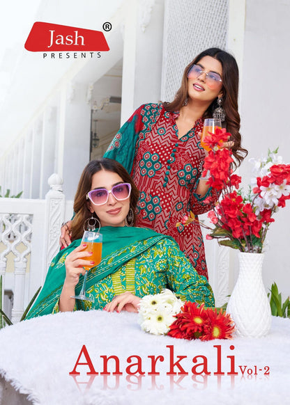 Anarkali Vol 2 Jash Readymade Cotton Pant Suits Wholesaler Gujarat
