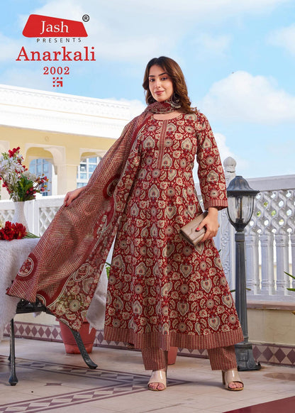 Anarkali Vol 2 Jash Readymade Cotton Pant Suits Wholesaler Gujarat
