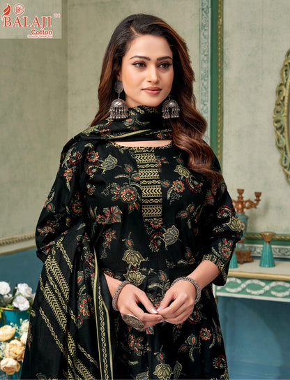 Anarkali Vol 3 Balaji Readymade Cotton Pant Suits Wholesale Price