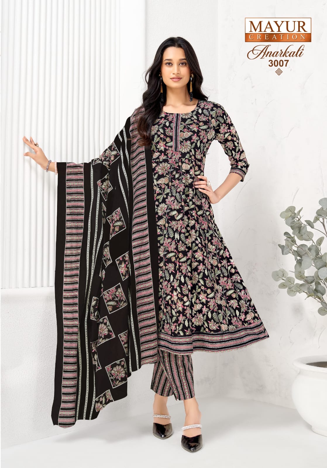Anarkali Vol 3 Mayur Creation Readymade Cotton Pant Suits Wholesale Rate