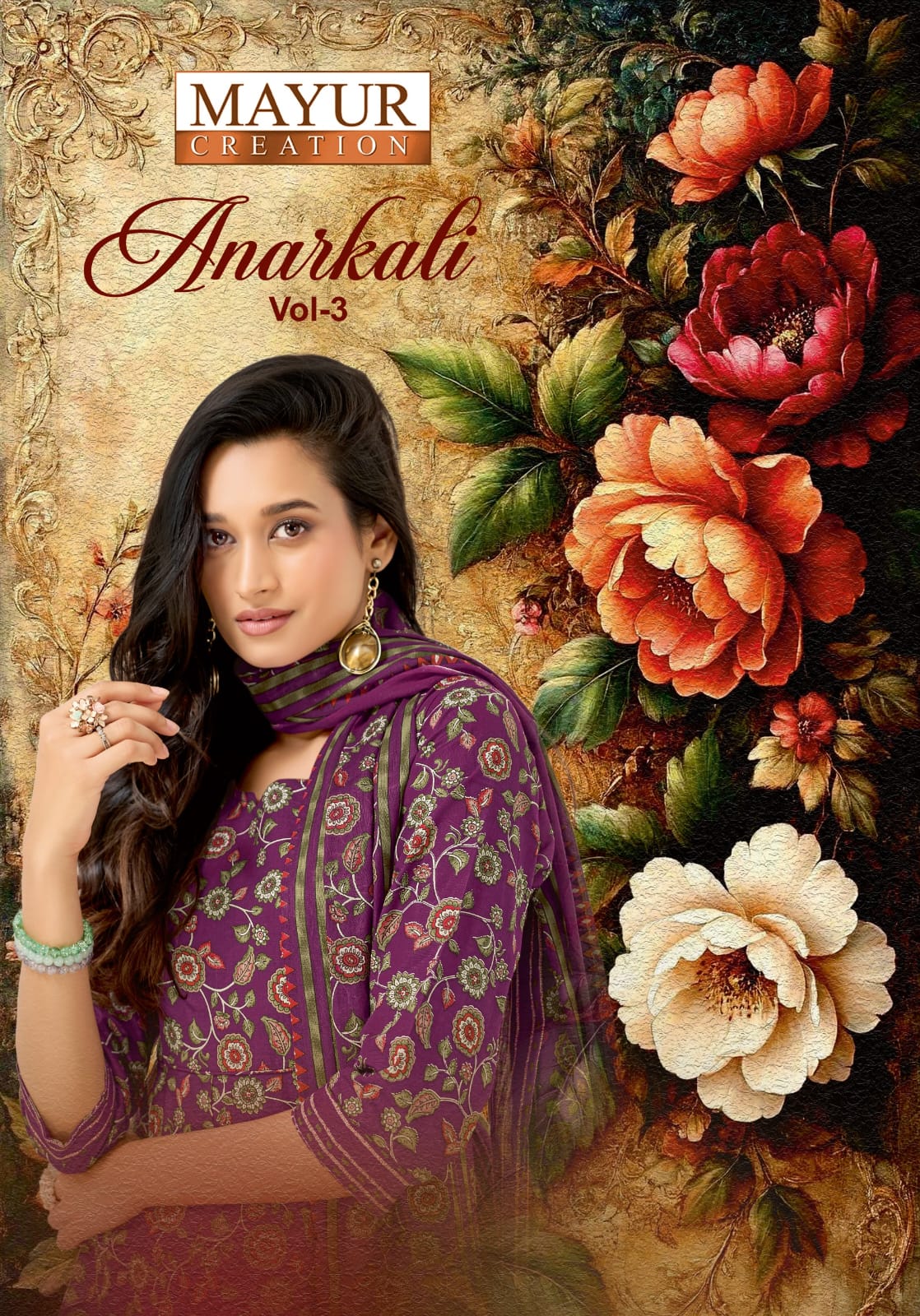 Anarkali Vol 3 Mayur Creation Readymade Cotton Pant Suits Wholesale Rate