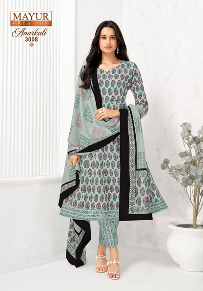 Anarkali Vol 3 Mayur Creation Readymade Cotton Pant Suits Wholesale Rate