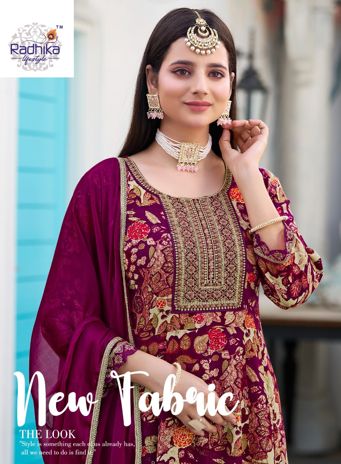Anarkali Vol 6 Radhika Lifestyle Reyon Readymade Pant Style Suits Supplier