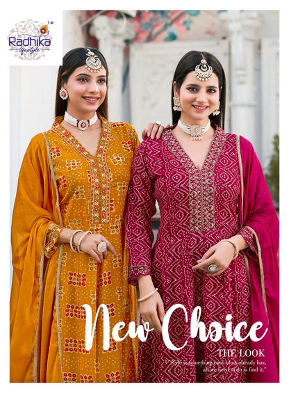 Anarkali Vol 6 Radhika Lifestyle Reyon Readymade Pant Style Suits Supplier