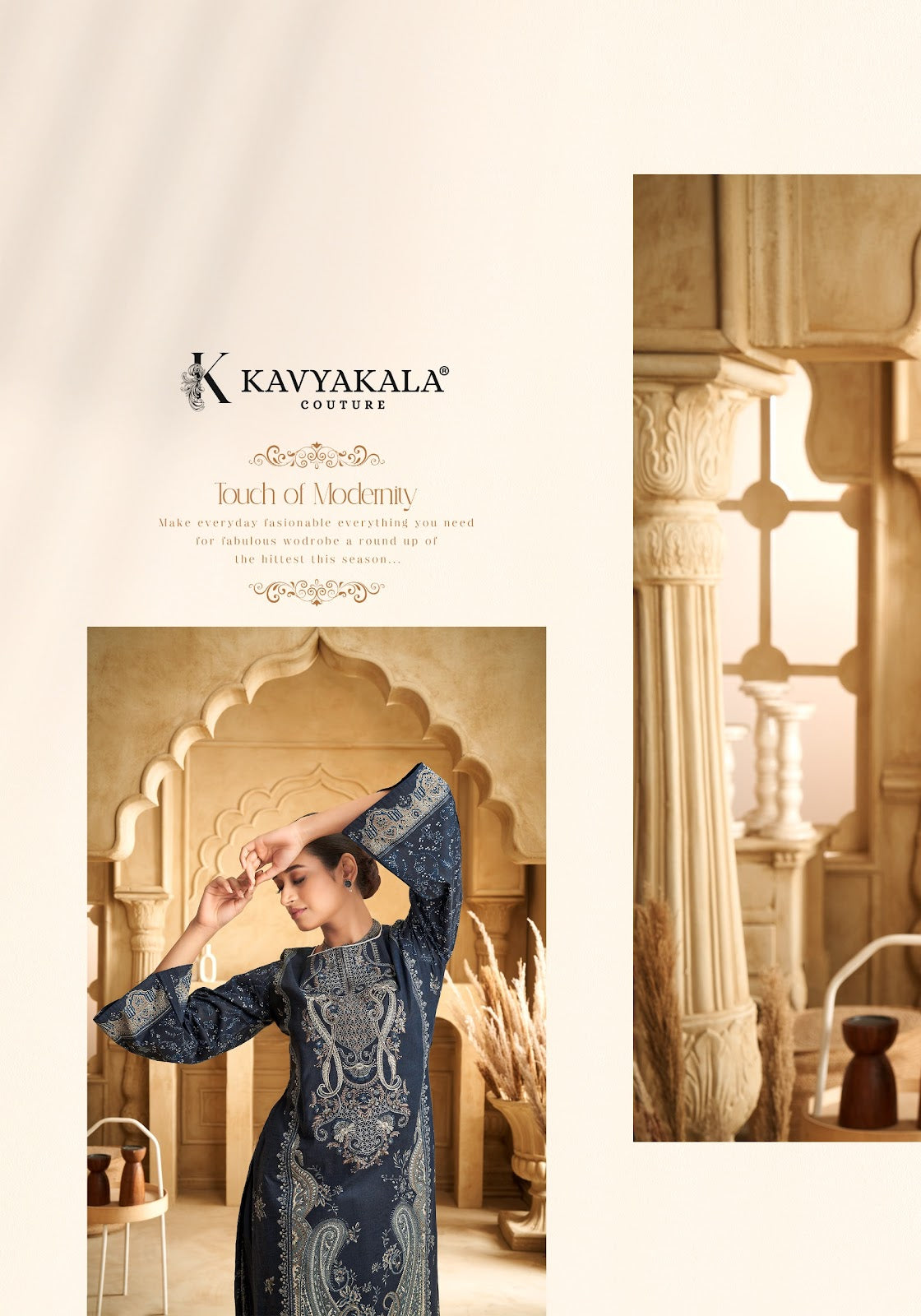 Anarkali Vol 8 Kavyakala Cambric Karachi Salwar Suits Manufacturer Gujarat
