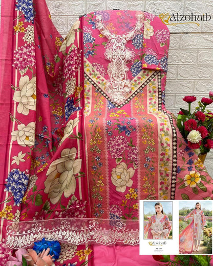 Anaya Al Zohaib Cotton Pakistani Patch Work Suits Wholesale