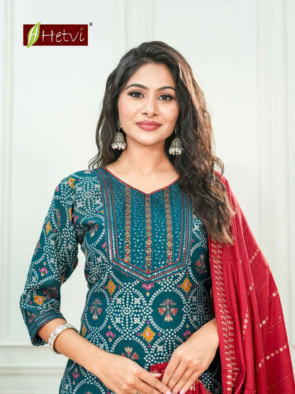 Anaya Hetvi Vertican Readymade Pant Style Suits Wholesale Price