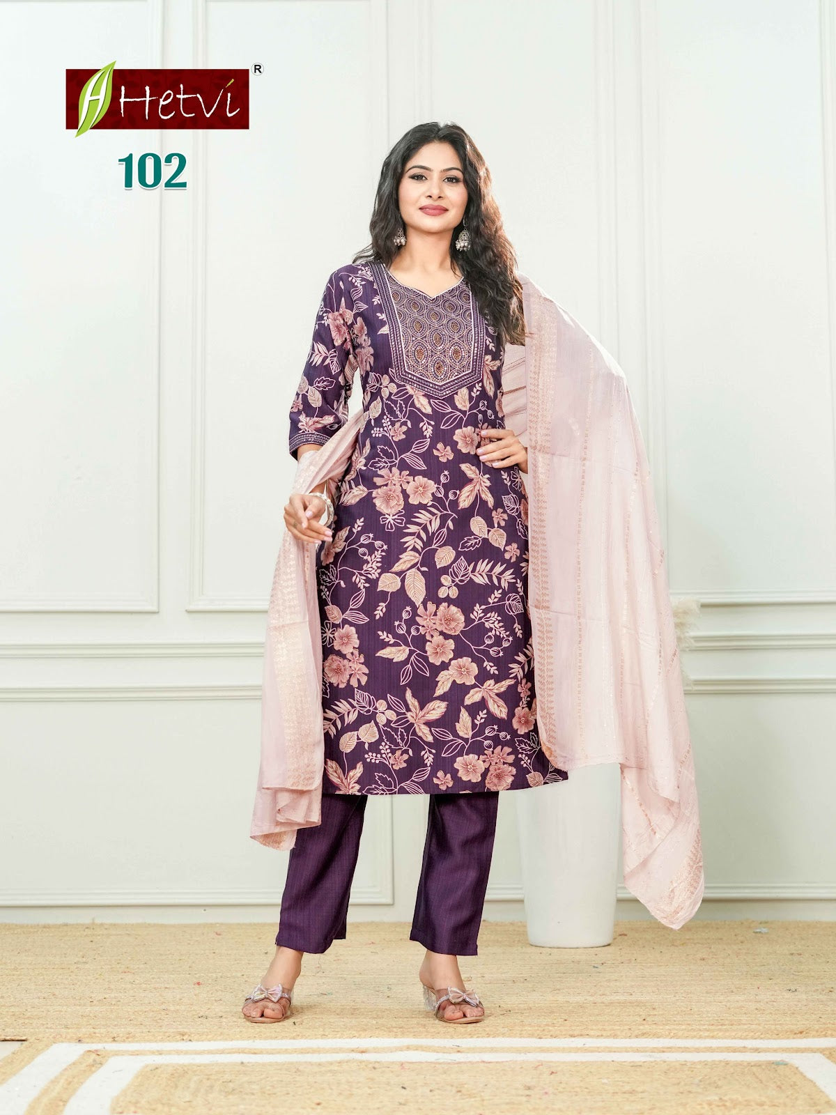 Anaya Hetvi Vertican Readymade Pant Style Suits Wholesale Price