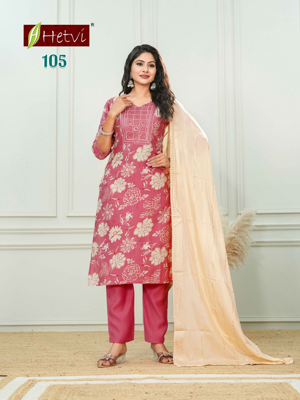 Anaya Hetvi Vertican Readymade Pant Style Suits Wholesale Price