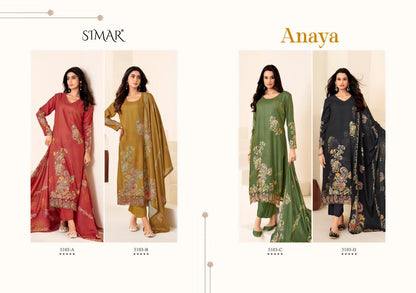 Anaya Simar Pashmina Suits Manufacturer India