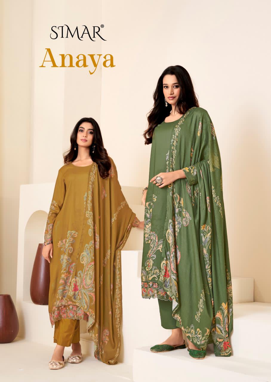Anaya Simar Pashmina Suits Manufacturer India