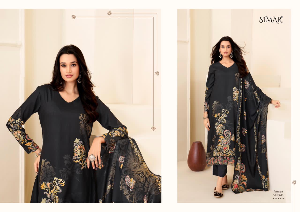 Anaya Simar Pashmina Suits Manufacturer India