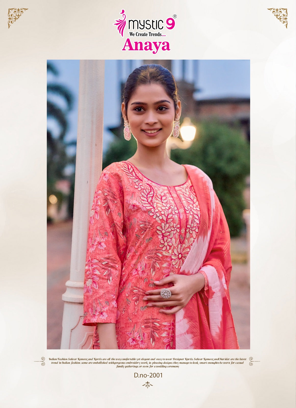 Anaya Vol 2 Mystic 9 Heavy Rayon Readymade Suits Wholesale Rate