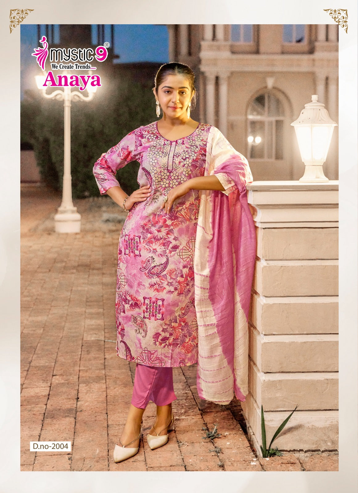 Anaya Vol 2 Mystic 9 Heavy Rayon Readymade Suits Wholesale Rate