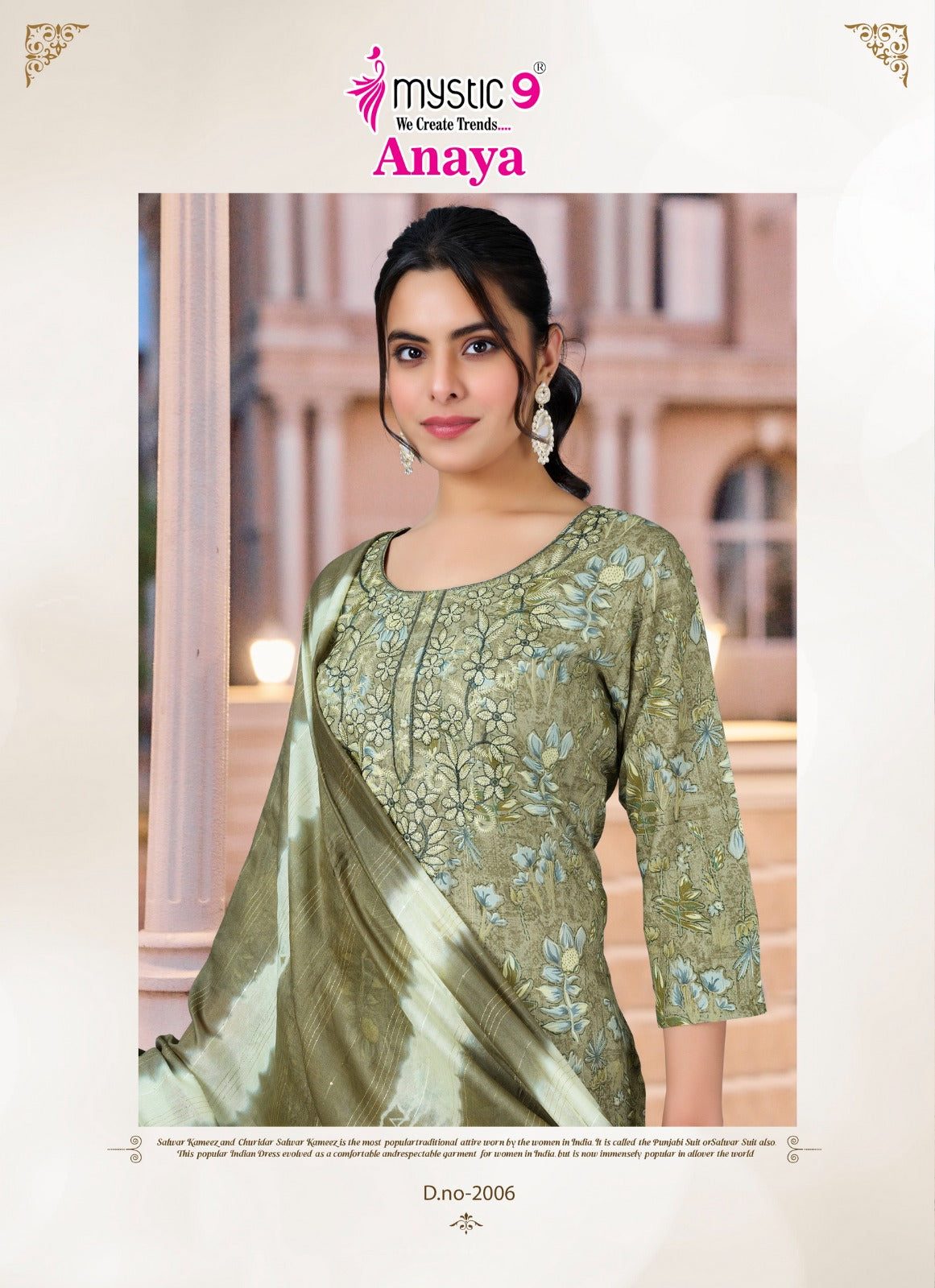 Anaya Vol 2 Mystic 9 Heavy Rayon Readymade Suits Wholesale Rate