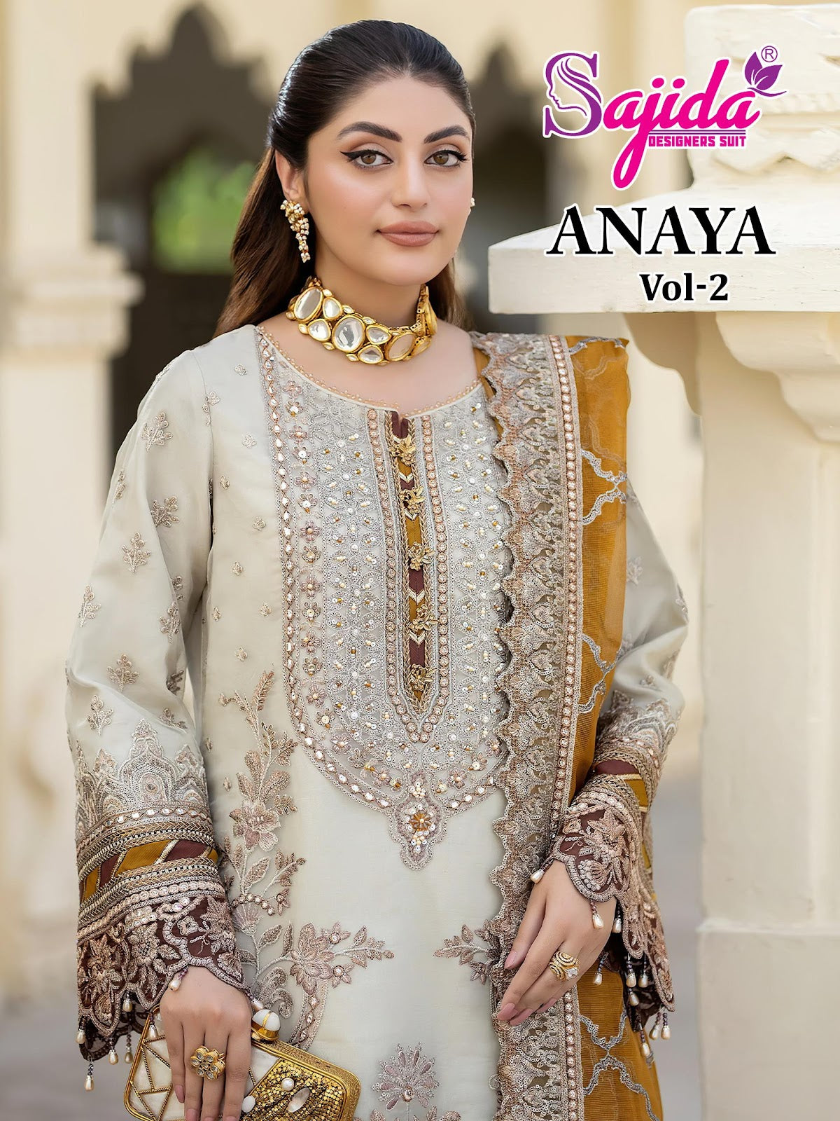 Anaya Vol 2 Sajida Georgette Pakistani Salwar Suits Manufacturer