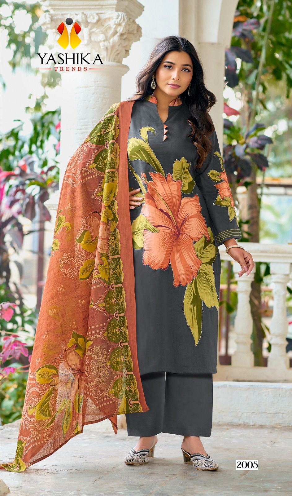 Anayisha Vol 2 Yashika Trends Cotton Karachi Salwar Suits Manufacturer