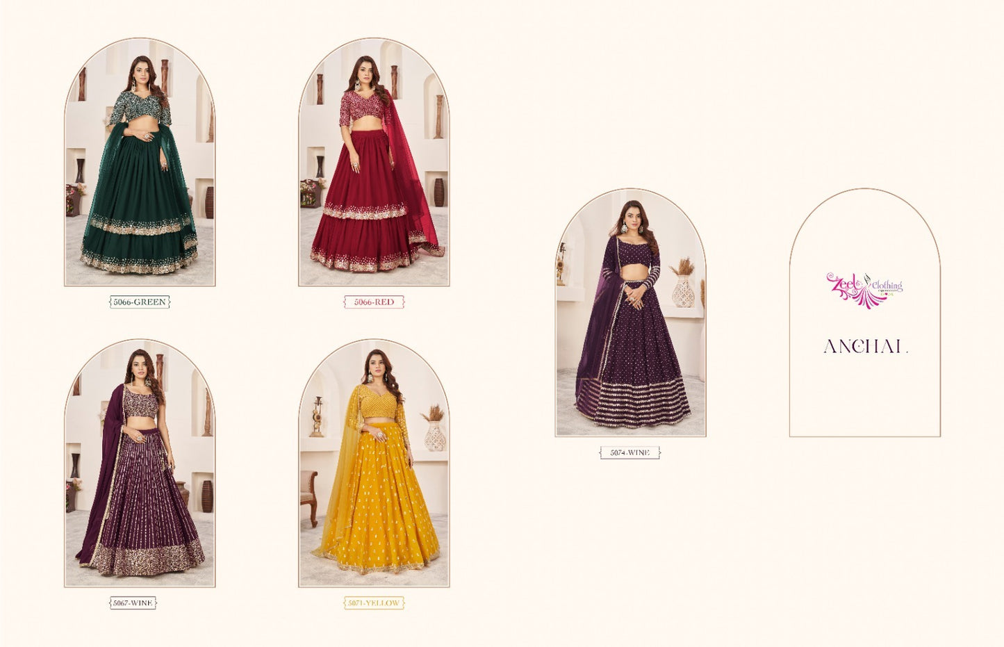 Anchal Zeel Georgette Lehenga Choli Exporter Gujarat