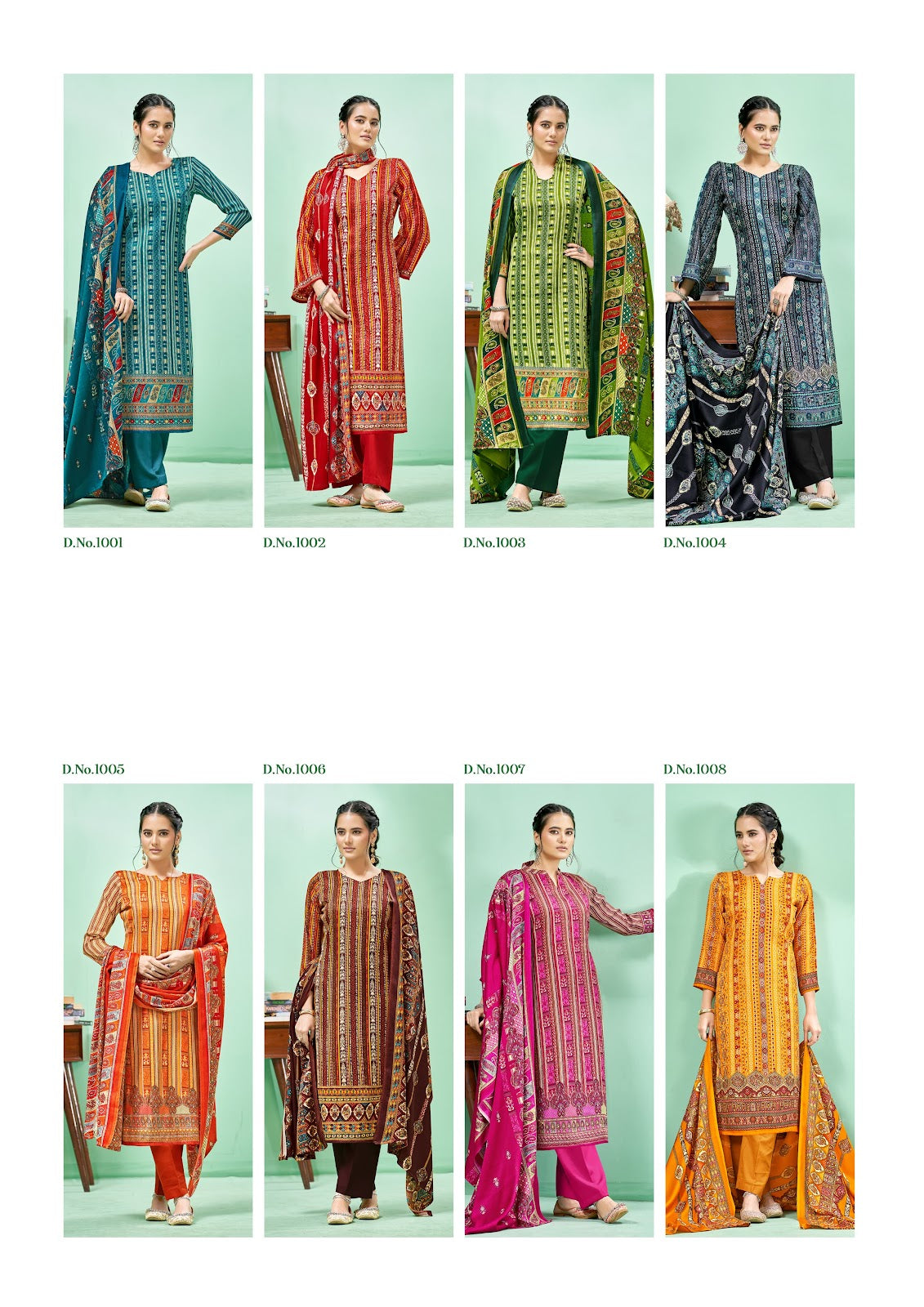 Andaaz Roli Moli Pashmina Suits Wholesale