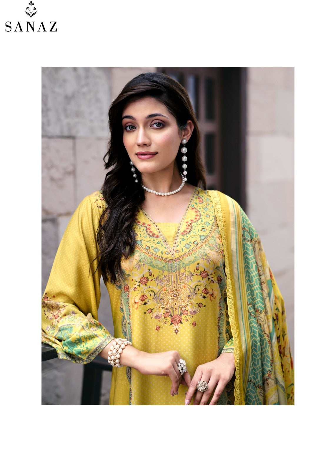 Andaaz Sanaz Viscose Pashmina Suits Manufacturer Gujarat