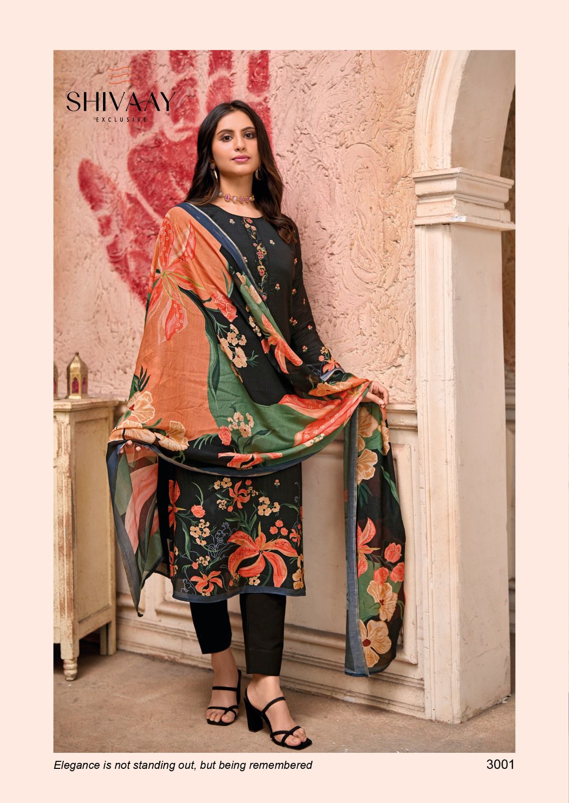 Andaaz Shivaay Viscose Muslin Pant Style Suits Wholesale Price