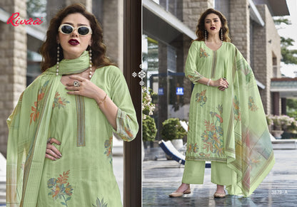 Aneera 2 Rivaa Cotton Pant Style Suits Manufacturer India