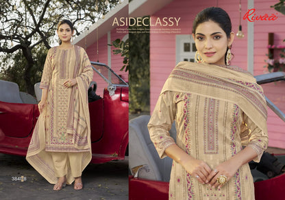 Aneera Rivaa Cotton Plazzo Style Suits Exporter Ahmedabad