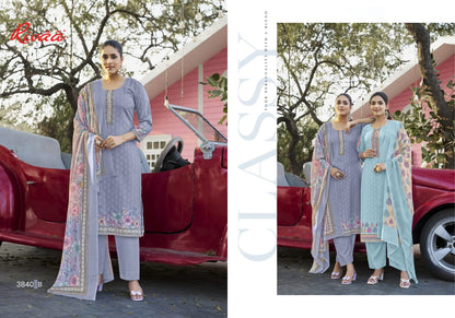Aneera Rivaa Cotton Plazzo Style Suits Exporter Ahmedabad