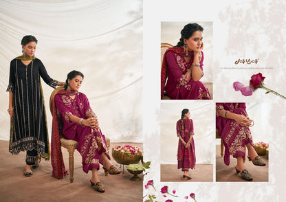 Utsvam Jay Vijay Pure Bemberg Pant Style Suits Exporter Gujarat