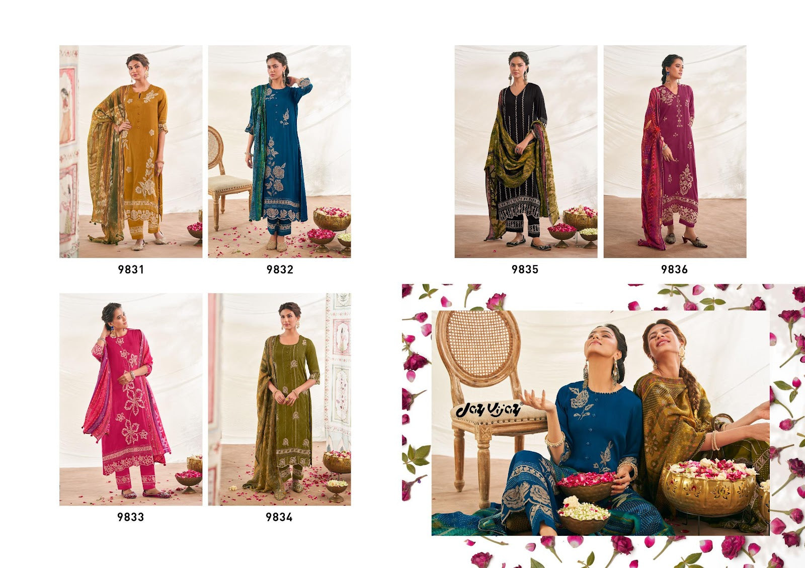 Utsvam Jay Vijay Pure Bemberg Pant Style Suits Exporter Gujarat