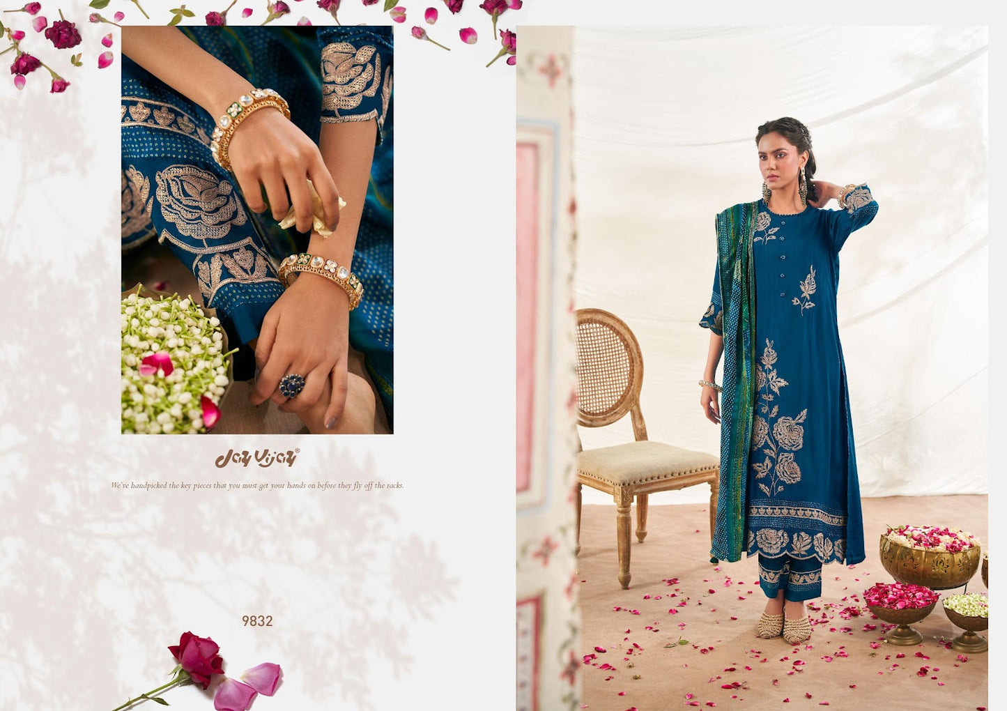 Utsvam Jay Vijay Pure Bemberg Pant Style Suits Exporter Gujarat