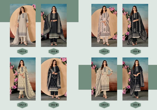 Aneri Vol 2 Rivaa Pashmina Suits Supplier Ahmedabad