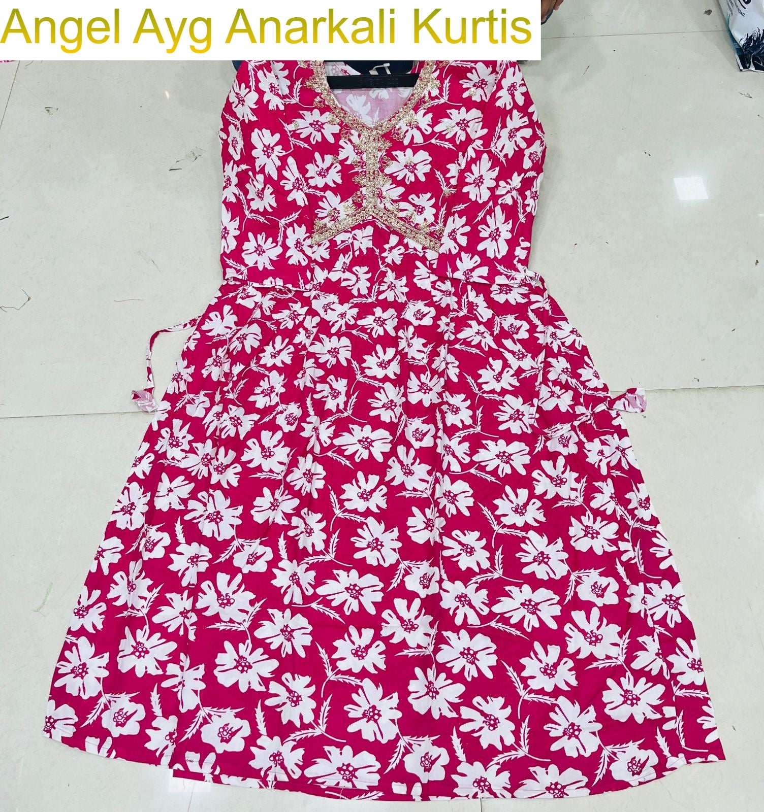 Angel Ayg Liva Anarkali Kurtis Exporter India