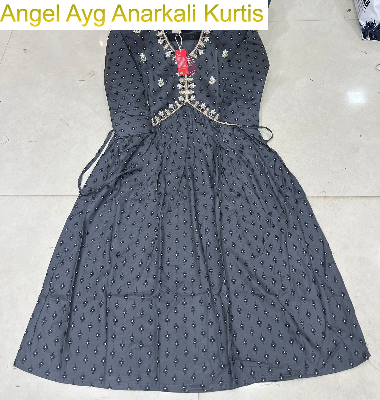 Angel Ayg Liva Anarkali Kurtis Exporter India