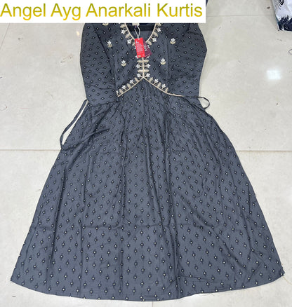 Angel Ayg Liva Anarkali Kurtis Exporter India