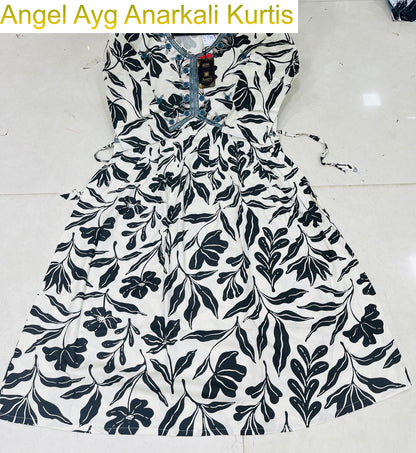 Angel Ayg Liva Anarkali Kurtis Exporter India