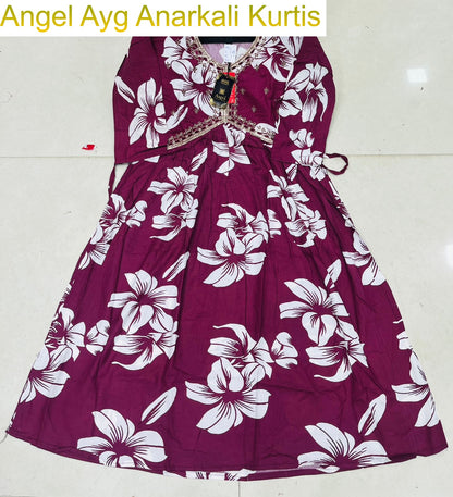 Angel Ayg Liva Anarkali Kurtis Exporter India