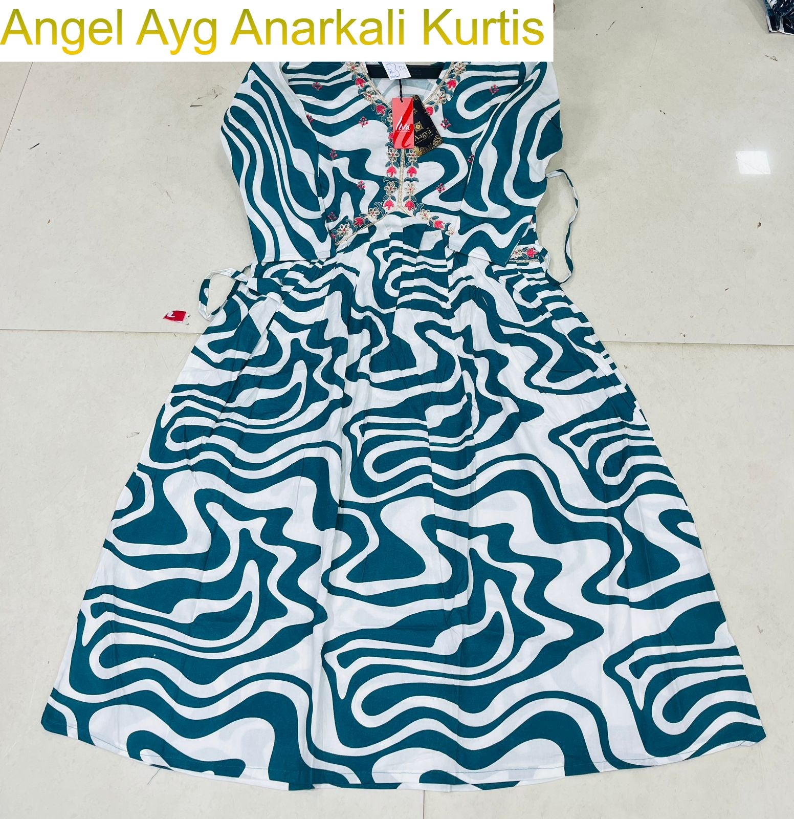 Angel Ayg Liva Anarkali Kurtis Exporter India