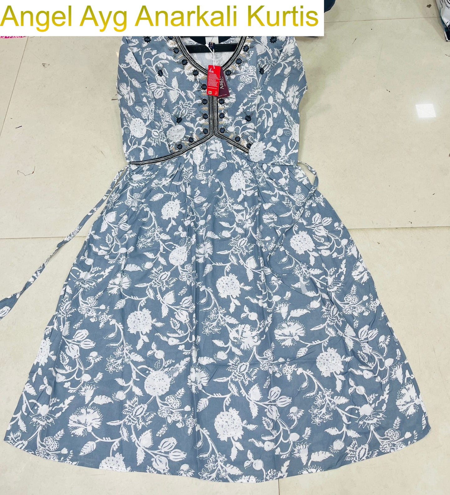 Angel Ayg Liva Anarkali Kurtis Exporter India