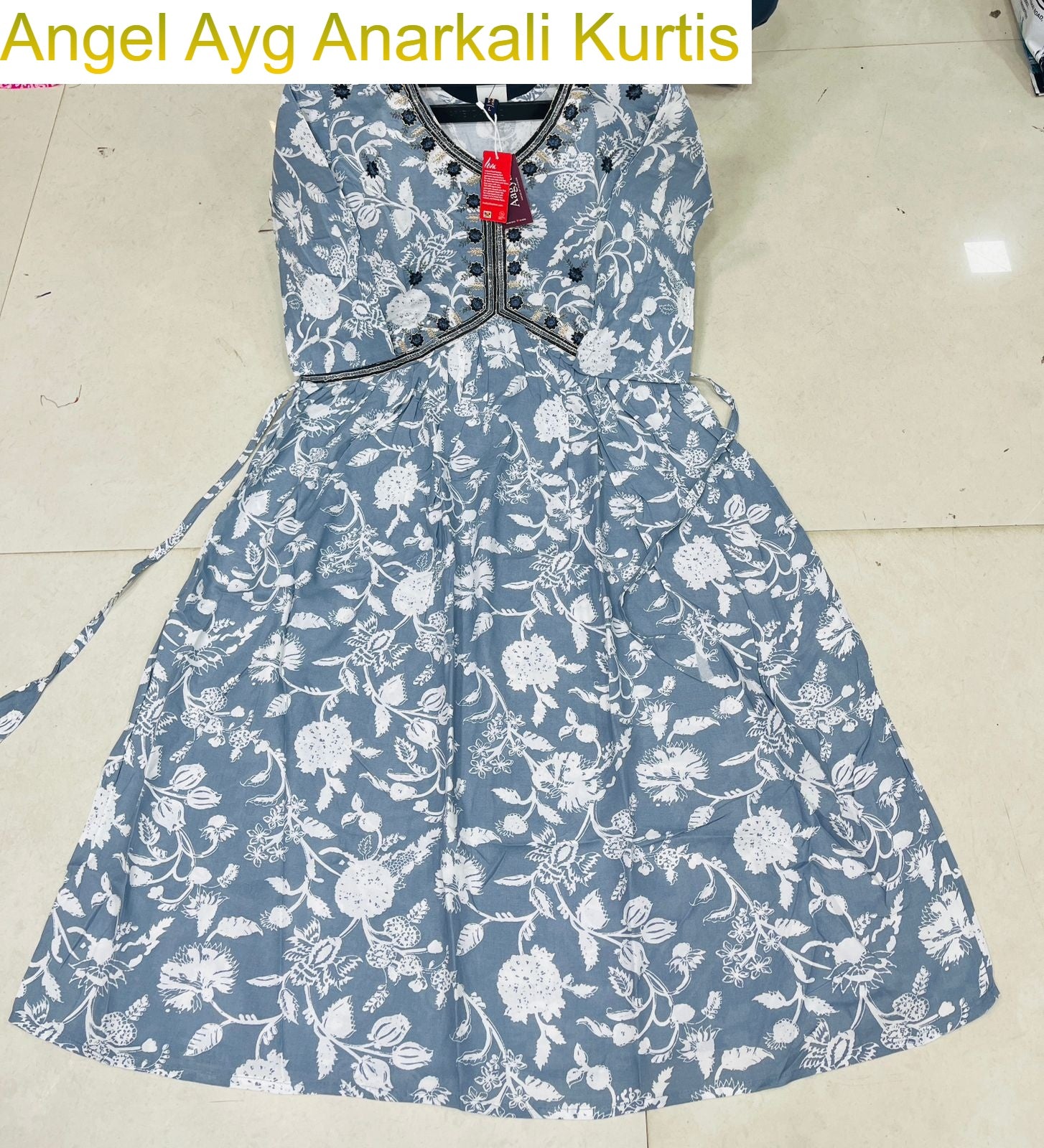 Angel Ayg Liva Anarkali Kurtis Exporter India