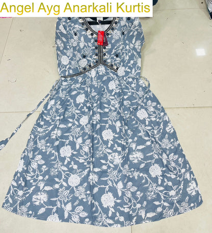 Angel Ayg Liva Anarkali Kurtis Exporter India