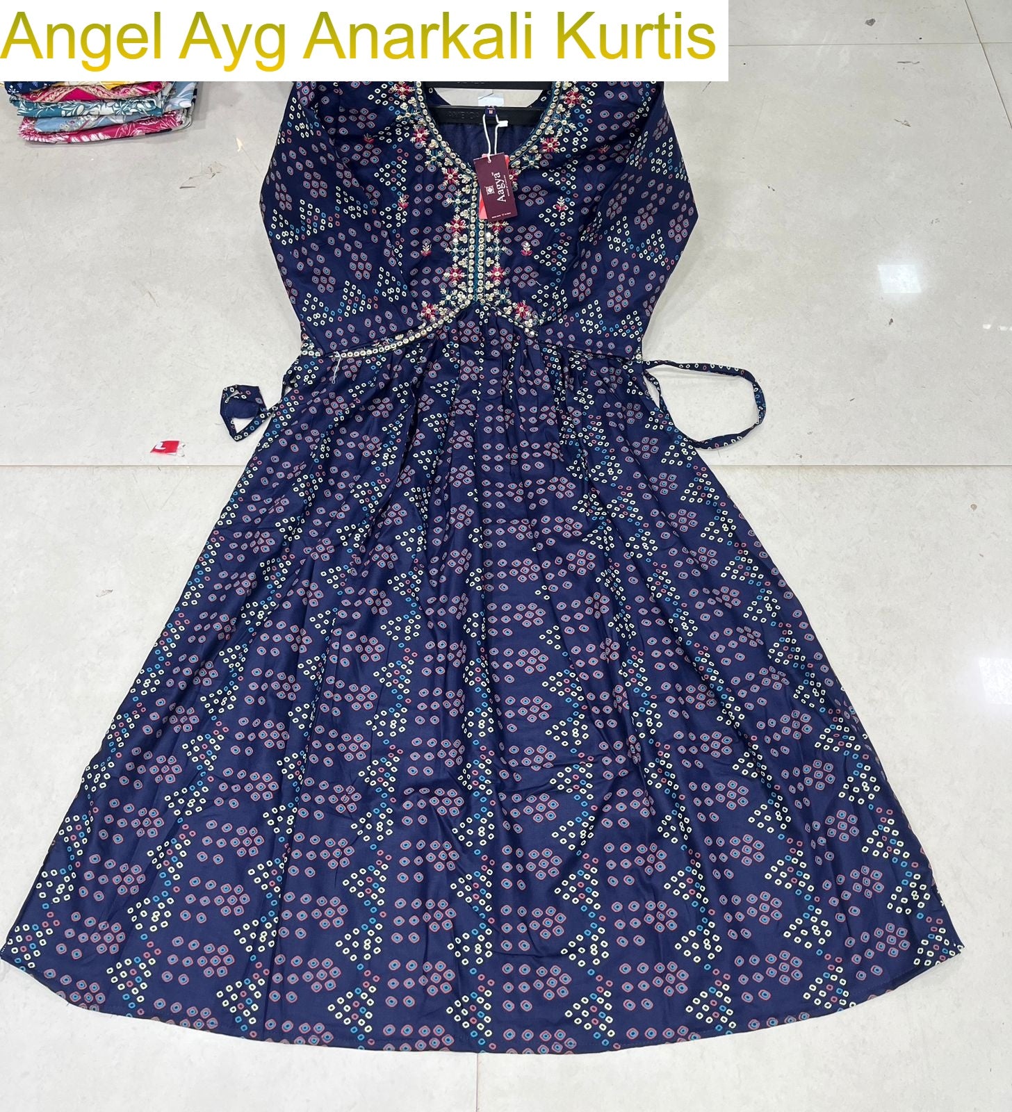 Angel Ayg Liva Anarkali Kurtis Exporter India