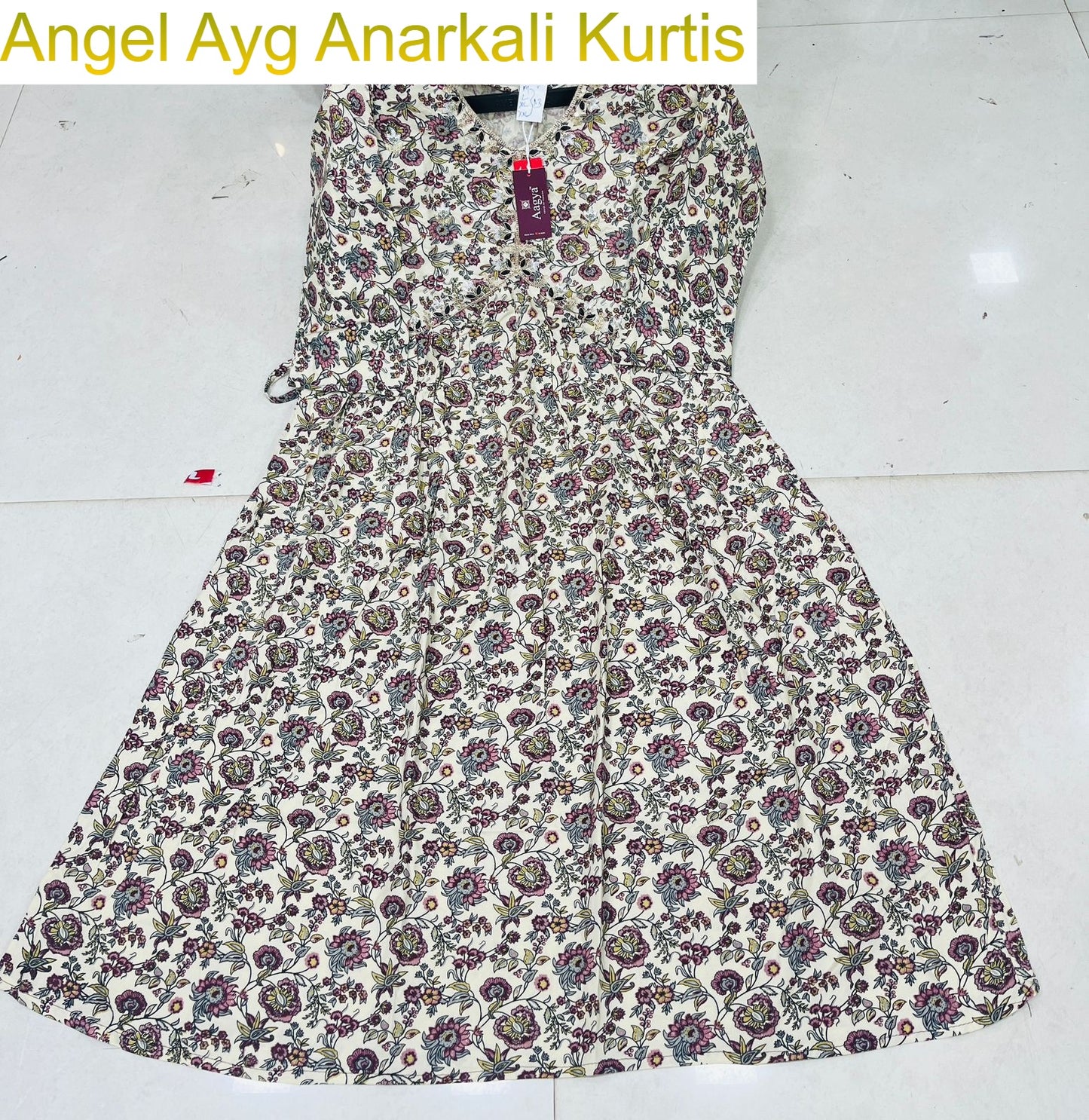 Angel Ayg Liva Anarkali Kurtis Exporter India